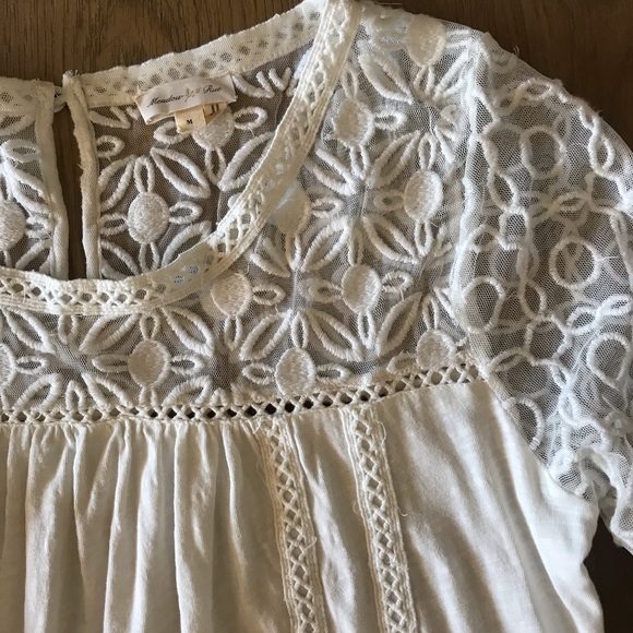 Lace and cotton shirt - Picture 2 of 6